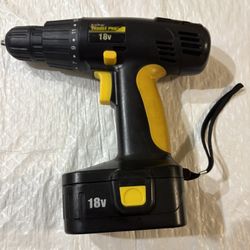 Trades Pro Drill And Battery - 18V