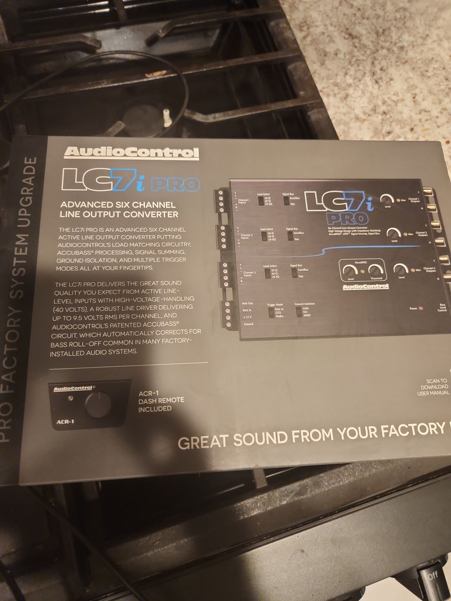 New Audio Control lc7 pro