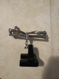 Jeweler Work Station Part Holder Positioner Double Clip Extra Hands