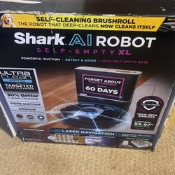 Shark A1 robot, vacuum self empty 