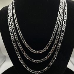 Silver Fígaro Chain 