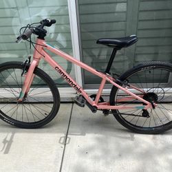 2022 Cannondale Quick 24” Sherpa Pink Kids Bike