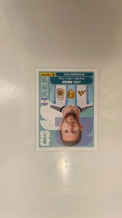 Messi 2026 panini card
