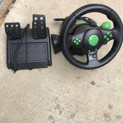 Racing Wheel For Xbox 360