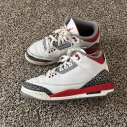 Jordan Retro 3 Fire Red