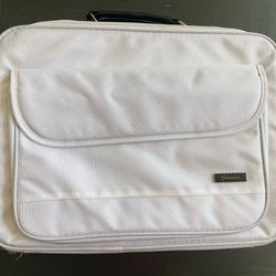 White. Laptop Case