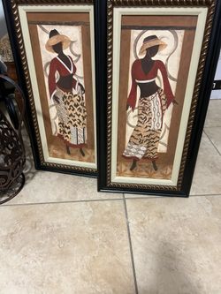 Set de 2 Cuadros / Set 2 Framed Art