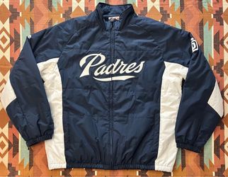 MLB San Diego Padres Majestic Authentic Collection Jacket Men’s XL Loose Fit