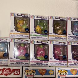 Care Bears Vintyl Figures 