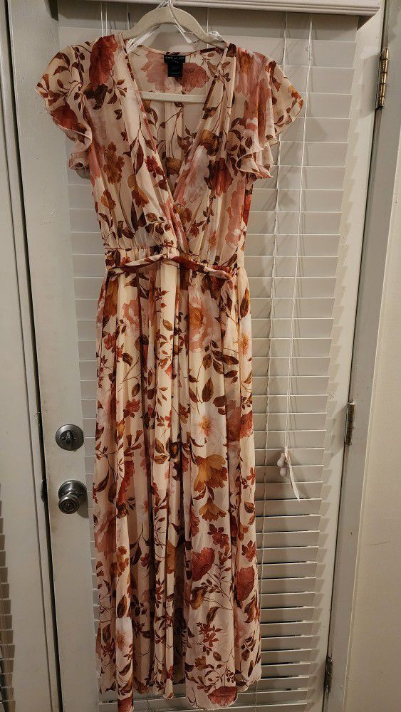 Long Spring Dress, Size 4