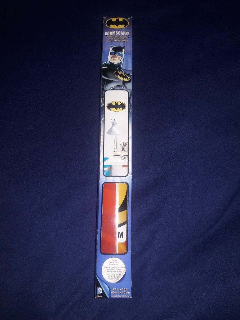 Brand New Batman Roomscapes Repositional Wall Graphic 24×18in!