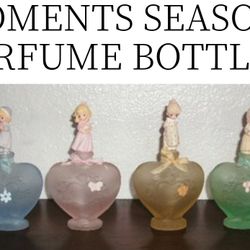 Precious Moments Season Perfume Bottles'