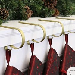 Mantel Clips/stocking Holders