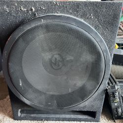 Speaker/Subwoofer and AMP