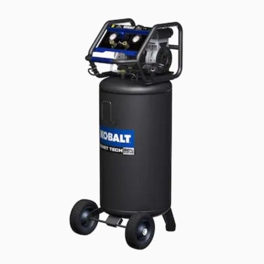 Kobalt QUIET TECH 26-Gallon Single Stage Portable Electric Vertical Air Compressor