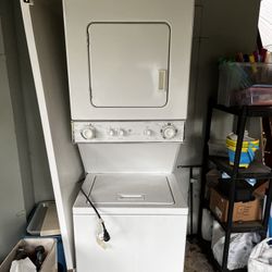 GE stack Washer Dryer Gas