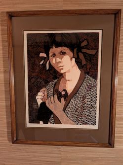 Mary Michel Serigraph Print "November" (signed, E/75)