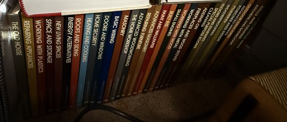Complete 35-Volume Time-Life Home Repair & Improvement Book Set – Excellent Condition