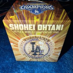 Shohei Ohtani Championship Ring