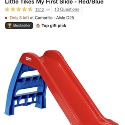 Little Tikes Play Slide 