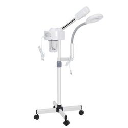 Professional Ozone Facial Steamer 5X Magnifying Lamp 2 in 1 Clean Skin Care Equipment