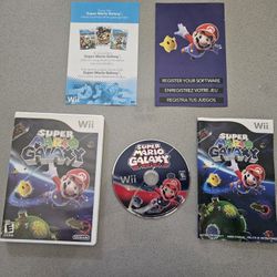 Super Mario Galaxy Nintendo Wii 
