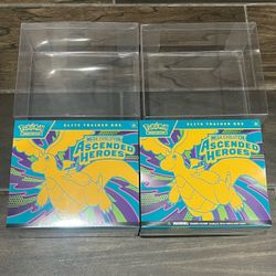 Pokemon Ascended Heroes ETB elite trainer box sealed trading cards
