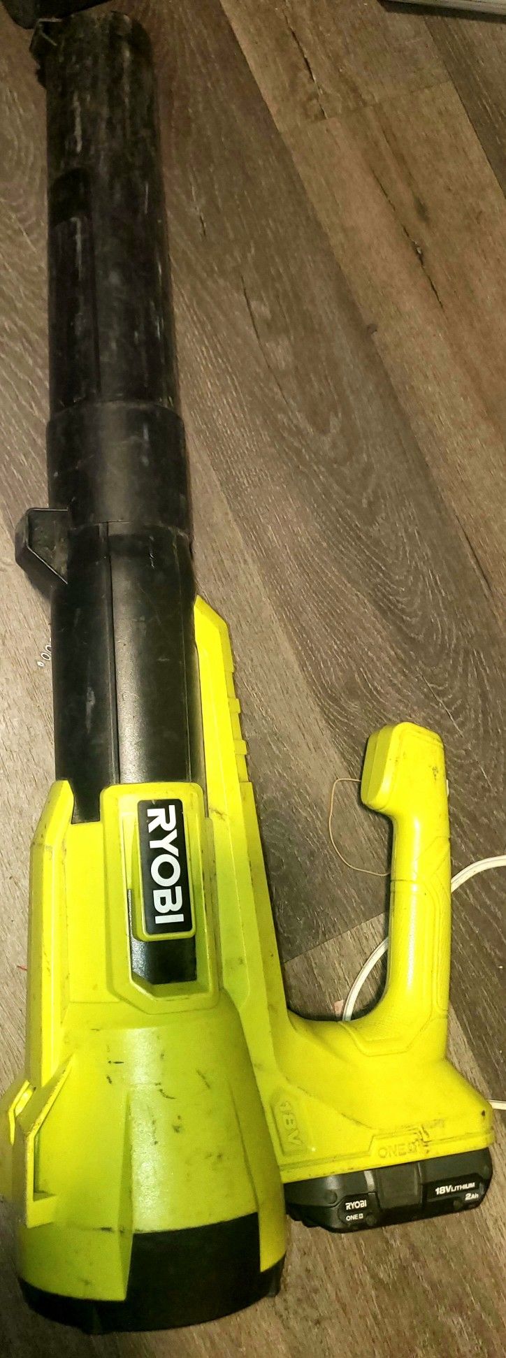 Ryobi Blower with 18V Battery