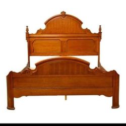 ⭐BEAUTIFUL⭐Lexington Victorian Sampler KING Bed Frame(Heaboard, Footboard & Rails)Pickup Only!