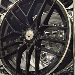 Clean, modern blackout style. ​18" 5x112