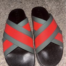 Gucci Web Slides Stripes