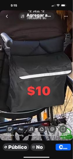 Bolsa para silla de ruedas