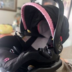 Baby Girl Car seat And Base 