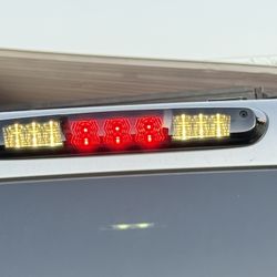 Third 3rd Brake Light, LED High Mount Stop Light for 2007-2013 Chevy Silverado/GMC Sierra 1HD 3500HD, Rear Center Cab Roof Tail Cargo Lamp, Sm