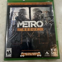 Metro Redux Xbox One Good Condition 