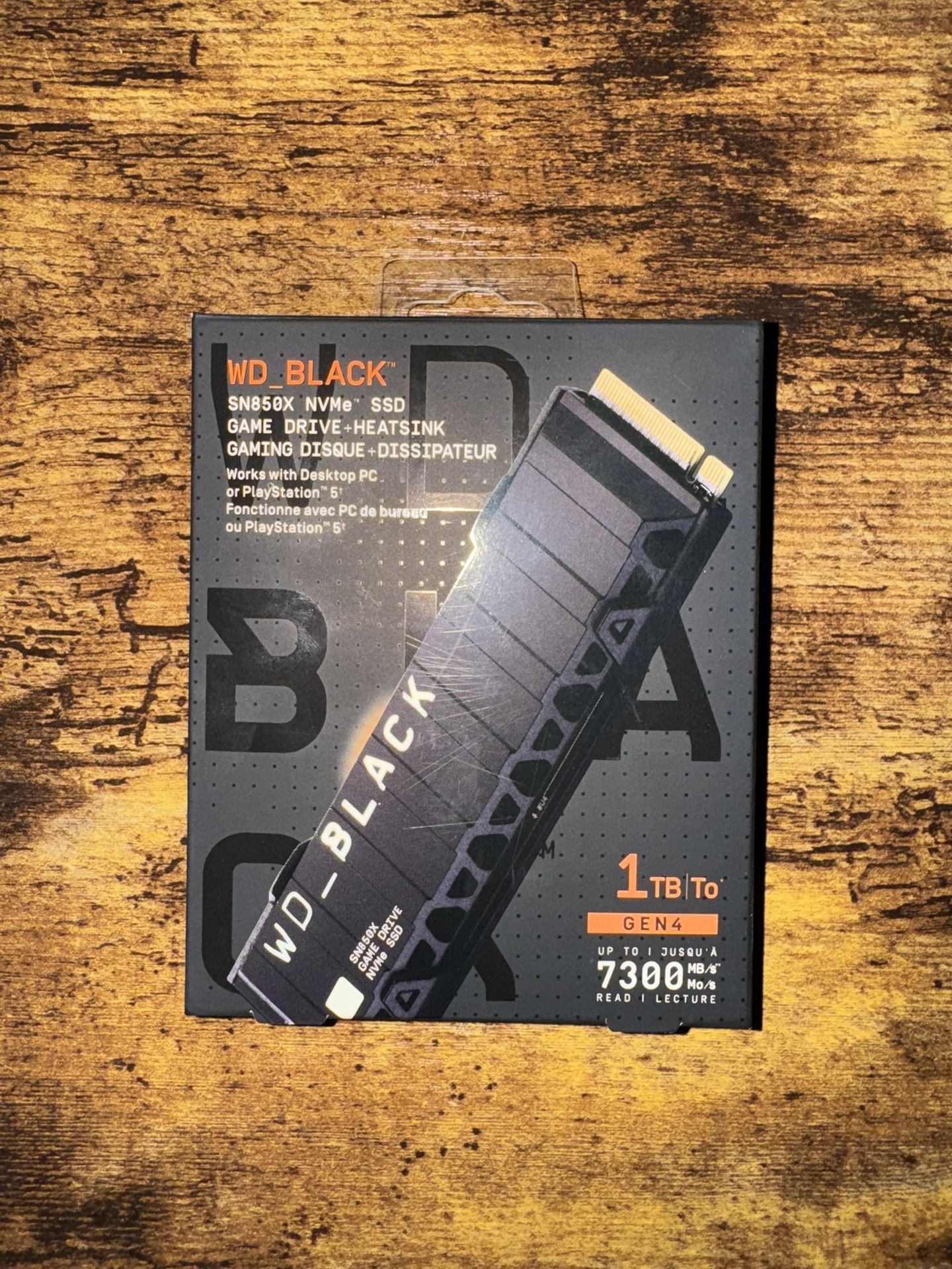 WD Sn850x NVME M.2 1tb Gaming SSD