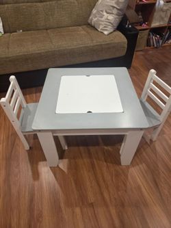 Desk for crafts with storage.