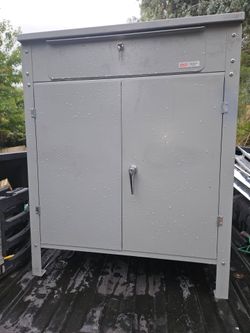 Uline Heavy Duty Steel Storage Cabinet