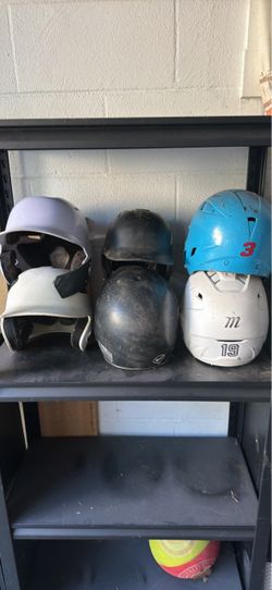 Batting helmets
