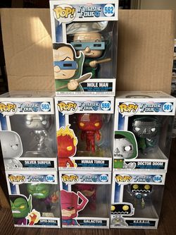 Funko Pop! Fantastic Four Set