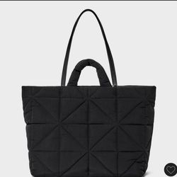 Black Quilted Bag