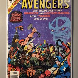 Avengers Thanos Warlock Comic Book 