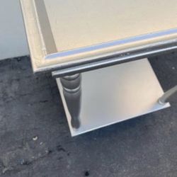 Silver Side Table