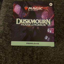 Magic The Gathering Duskmourn Pre Release Kit Mint Condition Unopened