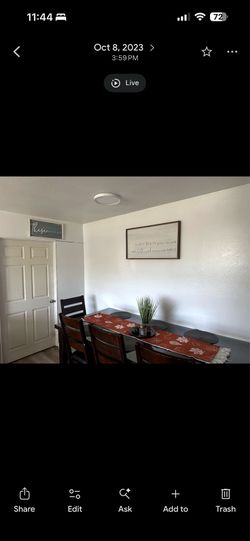 Heavy duty dining table