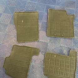 2007-2014 Lincoln Navigator All Season Water Proof Mats Front And Back OEM Navigator Logo 