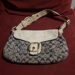 Denim Coach Purse 