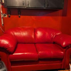 Red Love Seat