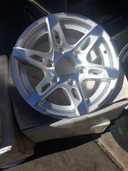 4 new 6 lugs trailers wheels & tires $600