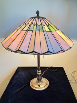 Antique Miller Lamp Base with Vintage Shade